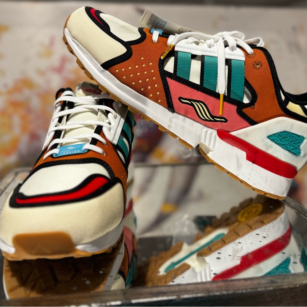 Adidas ZX 10000 Krusty Burger Box - Purple